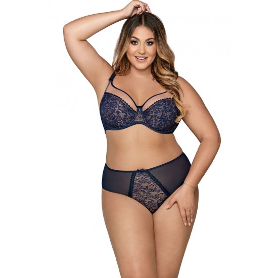 Мек сутиен в тъмносин цвят 1396 Мек сутиен в тъмносин цвят 1396
