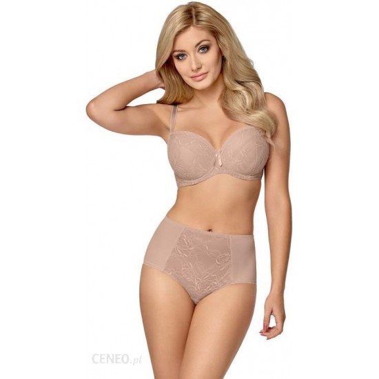 Макси бикини с висока талия в цвят мока TATIANA Макси бикини с висока талия в цвят мока TATIANA