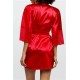 Сатенен дамски халат в червен цвят Judyta Сатенен дамски халат в червен цвят Judyta