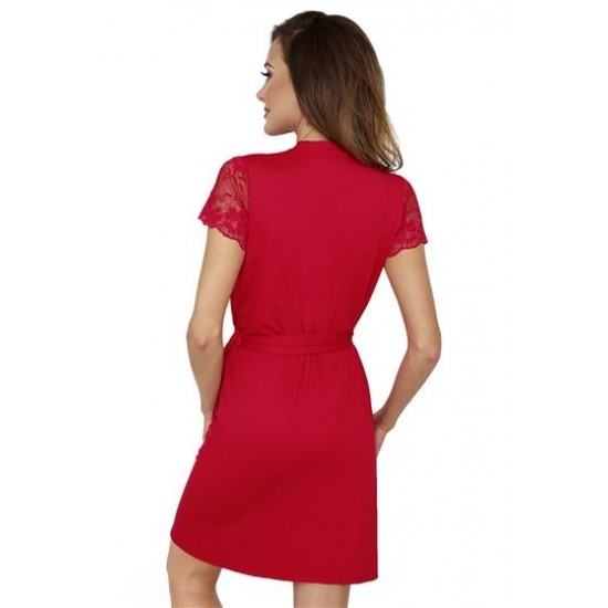 Червен дамски халат Felicia Червен дамски халат Felicia