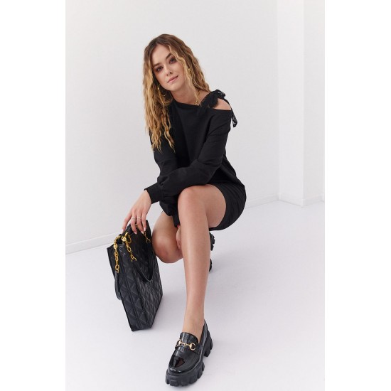 Спортна рокля в черен цвят FI704 Спортна рокля в черен цвят FI704