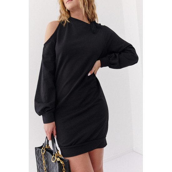 Спортна рокля в черен цвят FI704 Спортна рокля в черен цвят FI704