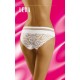 Бикини с дантела в бял цвят Leda
