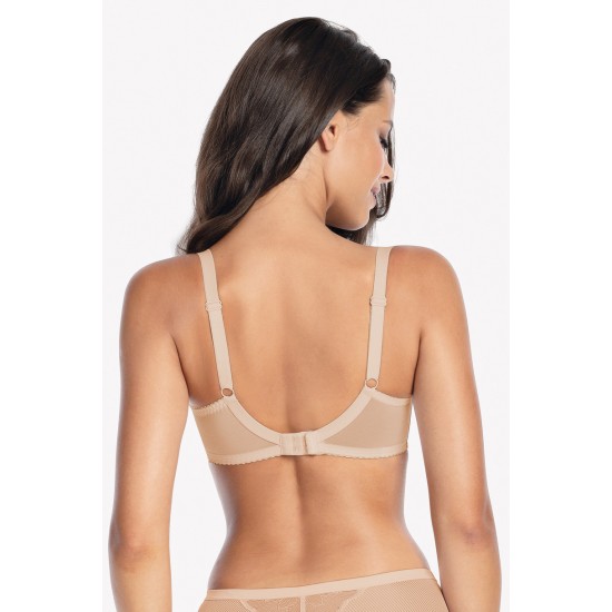 Сутиен с полуподплатени чашки в бежов цвят 1059 Сутиен с полуподплатени чашки в бежов цвят 1059