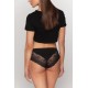 Бикини с дантела в черен цвят BBL161 Бикини с дантела в черен цвят BBL161