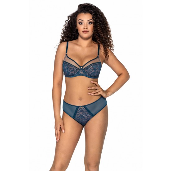 Макси сутиен с меки чашки в син цвят AV 1396 Макси сутиен с меки чашки в син цвят AV 1396