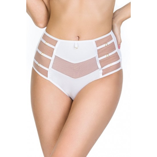 Бикини с висока талия в бял цвят NAKED 19064 Бикини с висока талия в бял цвят NAKED 19064