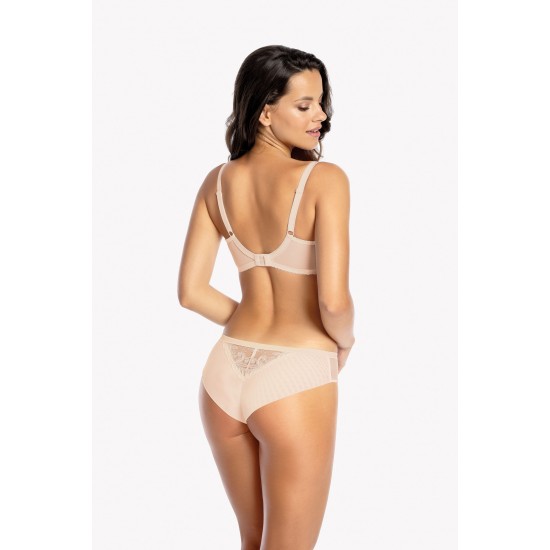 Бразилиани с дантела в бежов цвят ADA 1026 Бразилиани с дантела в бежов цвят ADA 1026