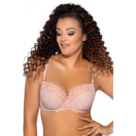 Макси сутиен с полуподплатени чашки в цвят пудра AV 1992 Макси сутиен с полуподплатени чашки в цвят пудра AV 1992