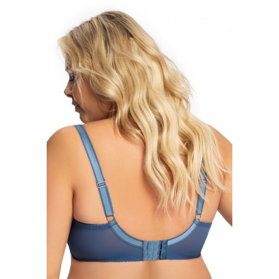 Макси сутиен с меки чашки в син цвят K704 ELAINE Макси сутиен с меки чашки в син цвят K704 ELAINE