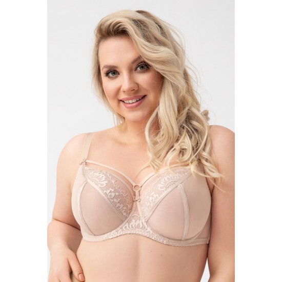 Макси сутиен с меки чашки в бежов цвят K496 PARADISE Макси сутиен с меки чашки в бежов цвят K496 PARADISE