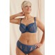 Макси сутиен с меки чашки в син цвят K728 EDITH Макси сутиен с меки чашки в син цвят K728 EDITH