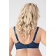 Макси сутиен с меки чашки в син цвят K728 EDITH Макси сутиен с меки чашки в син цвят K728 EDITH