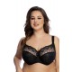 Макси сутиен с меки чашки в черен цвят TEMIDA 1151 Макси сутиен с меки чашки в черен цвят TEMIDA 1151