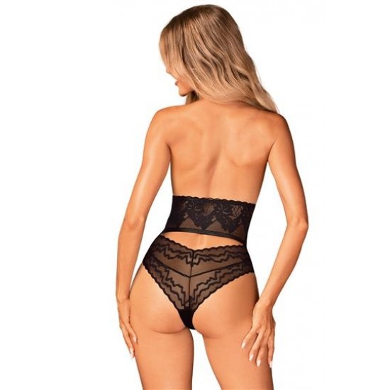 Секси бикини с висока талия в черен цвят Arienna Секси бикини с висока талия в черен цвят Arienna