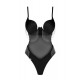 Секси боди в черен цвят Milladis