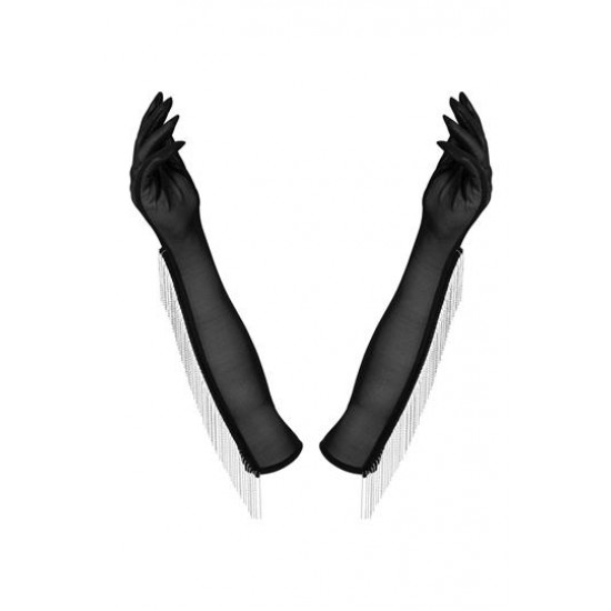 Еротични ръкавици в черен цвят Milladis Еротични ръкавици в черен цвят Milladis