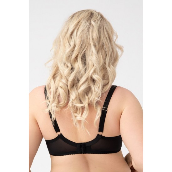 Макси сутиен с меки чашки в черен цвят K746 MOLLY Макси сутиен с меки чашки в черен цвят K746 MOLLY