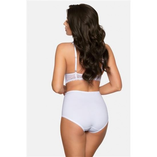 Бикини с дантела в бял цвят 185
