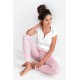 Дамска пижама в цвят екрю Anastasia