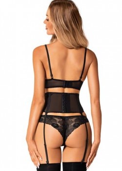 Жартиерен колан в черен цвят Serena Жартиерен колан в черен цвят Serena