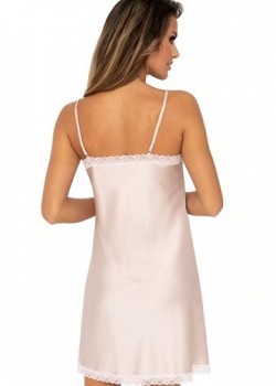 Сатенена нощница в бежов цвят Tiffani Сатенена нощница в бежов цвят Tiffani