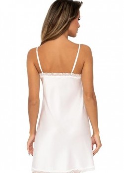 Сатенена нощница в цвят екрю Tiffani Сатенена нощница в цвят екрю Tiffani