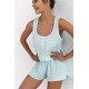 Къса дамска пижама в цвят мента Ocean Къса дамска пижама в цвят мента Ocean