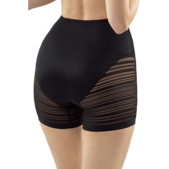 Моделиращи бермуди в черен цвят VERDA