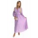 Дамска плисирана рокля в лилав цвят KLARA 414-6 Дамска плисирана рокля в лилав цвят KLARA 414-6