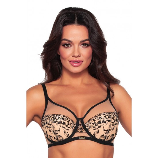 Сутиен с полуподплатени чашки в бежов цвят 2060 Сутиен с полуподплатени чашки в бежов цвят 2060