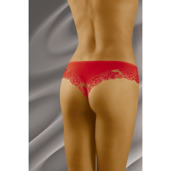 Бразилиани с дантела в червен цвят Karioka Бразилиани с дантела в червен цвят Karioka