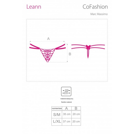 Секси дантелени прашкив черно Leann