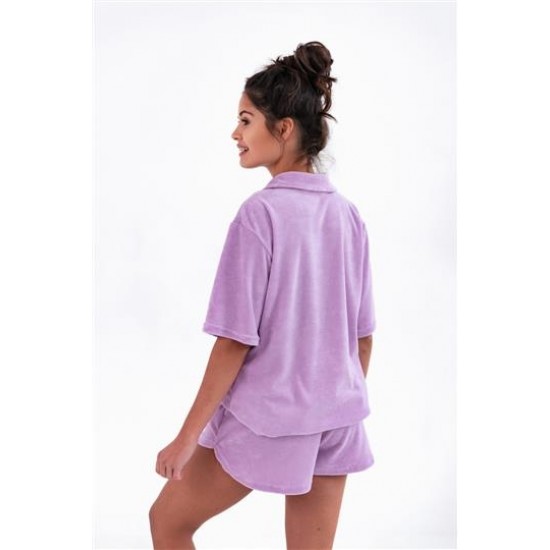 Дамска пижама в лилав цвят Zira