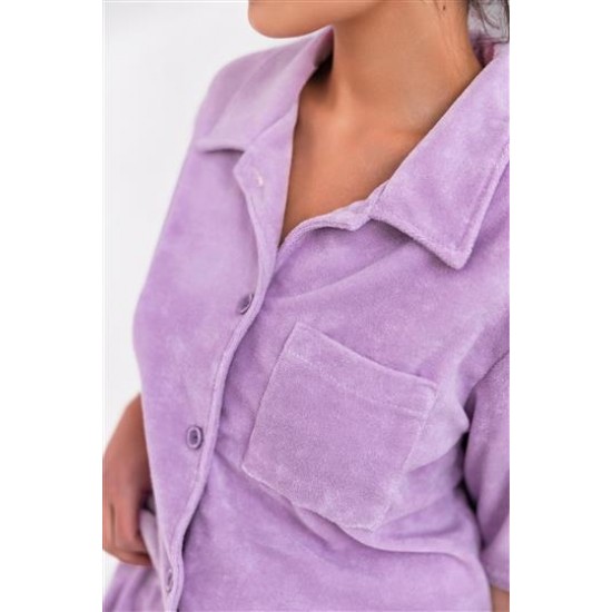 Дамска пижама в лилав цвят Zira