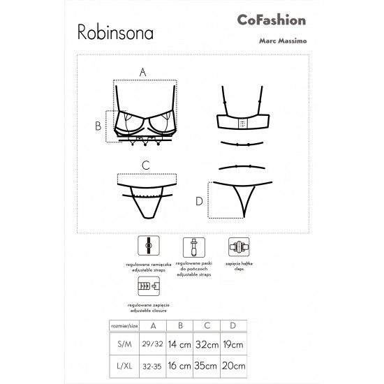 Секси комплект от две части Robinsona