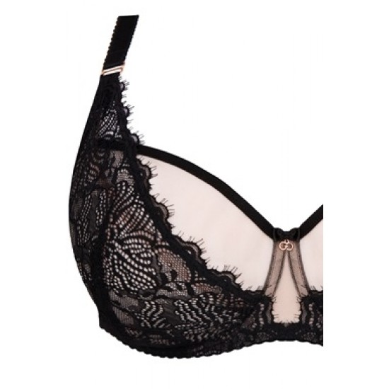 Нежен полуподплатен сутиен в черен цвят Noelle K814 Нежен полуподплатен сутиен в черен цвят Noelle K814