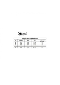 Бански костюм от две части в оранжево Cornelia M-321-8