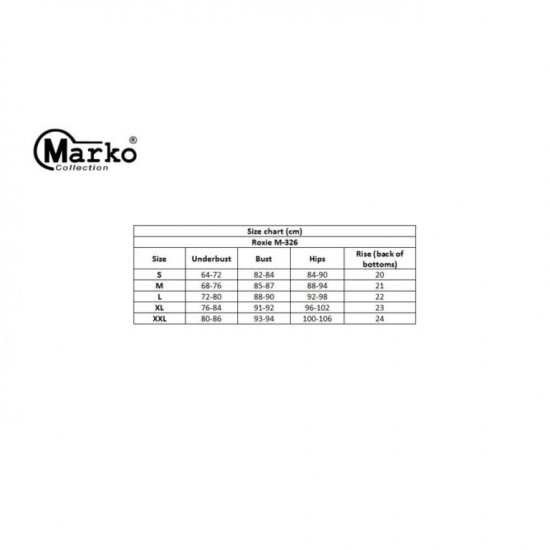 Бански костюм от две части в цвят мента Roxie M-326-102