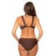 Бански костюм от две части в кафяв цвят Amina M-658-12 Бански костюм от две части в кафяв цвят Amina M-658-12