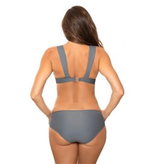 Бански костюм от две части в сив цвят Amina M-658-14 Бански костюм от две части в сив цвят Amina M-658-14