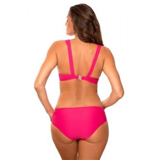 Бански костюм от две части в розов цвят Amina M-658-16 Бански костюм от две части в розов цвят Amina M-658-16