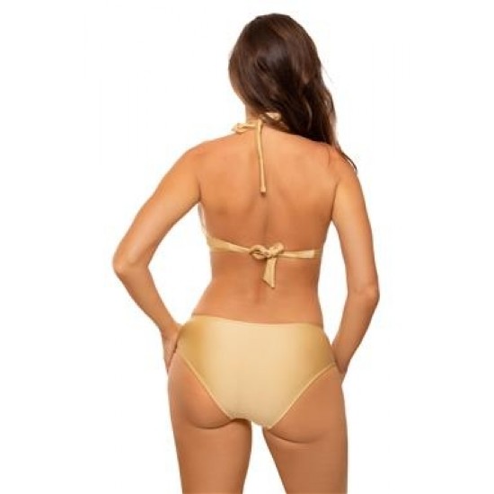 Цял бански костюм в златист цвят Anina M-680-12 Цял бански костюм в златист цвят Anina M-680-12