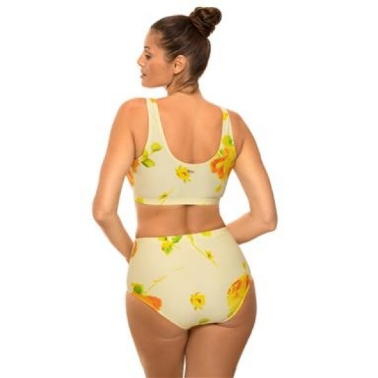 Бански костюм от две части в жълт цвят Asani M-723-9 Бански костюм от две части в жълт цвят Asani M-723-9