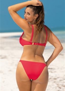 Бански костюм от две части в червен цвят Kamilla M-705-4