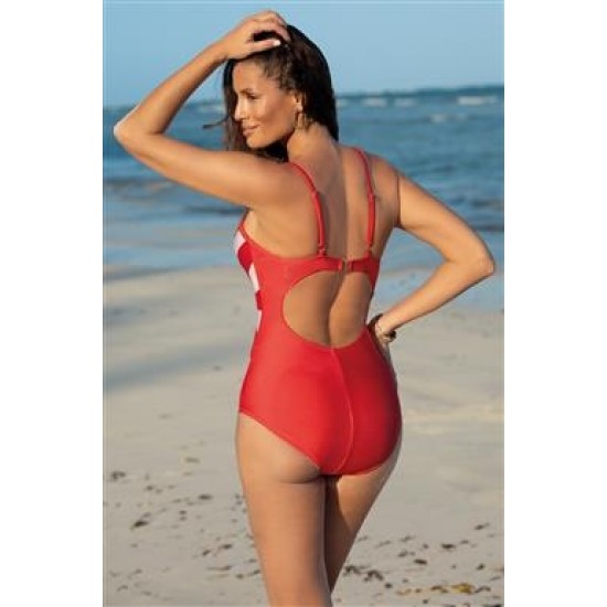 Цял бански в червен цвят Kimma M-711-1 Цял бански в червен цвят Kimma M-711-1