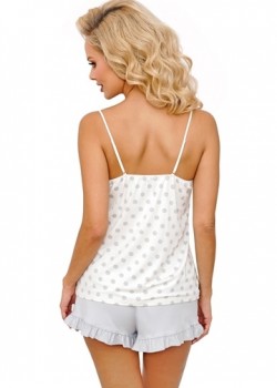 Сладка пижама от две части в цвят екрю Maya Сладка пижама от две части в цвят екрю Maya