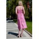 Красива лятна рокля с розов цвят Willa Красива лятна рокля с розов цвят Willa