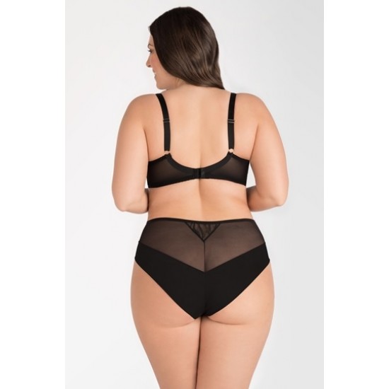 Луксозни дамски бикини в черен цвят Inessa K818