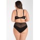 Луксозни дамски бикини в черен цвят Inessa K818